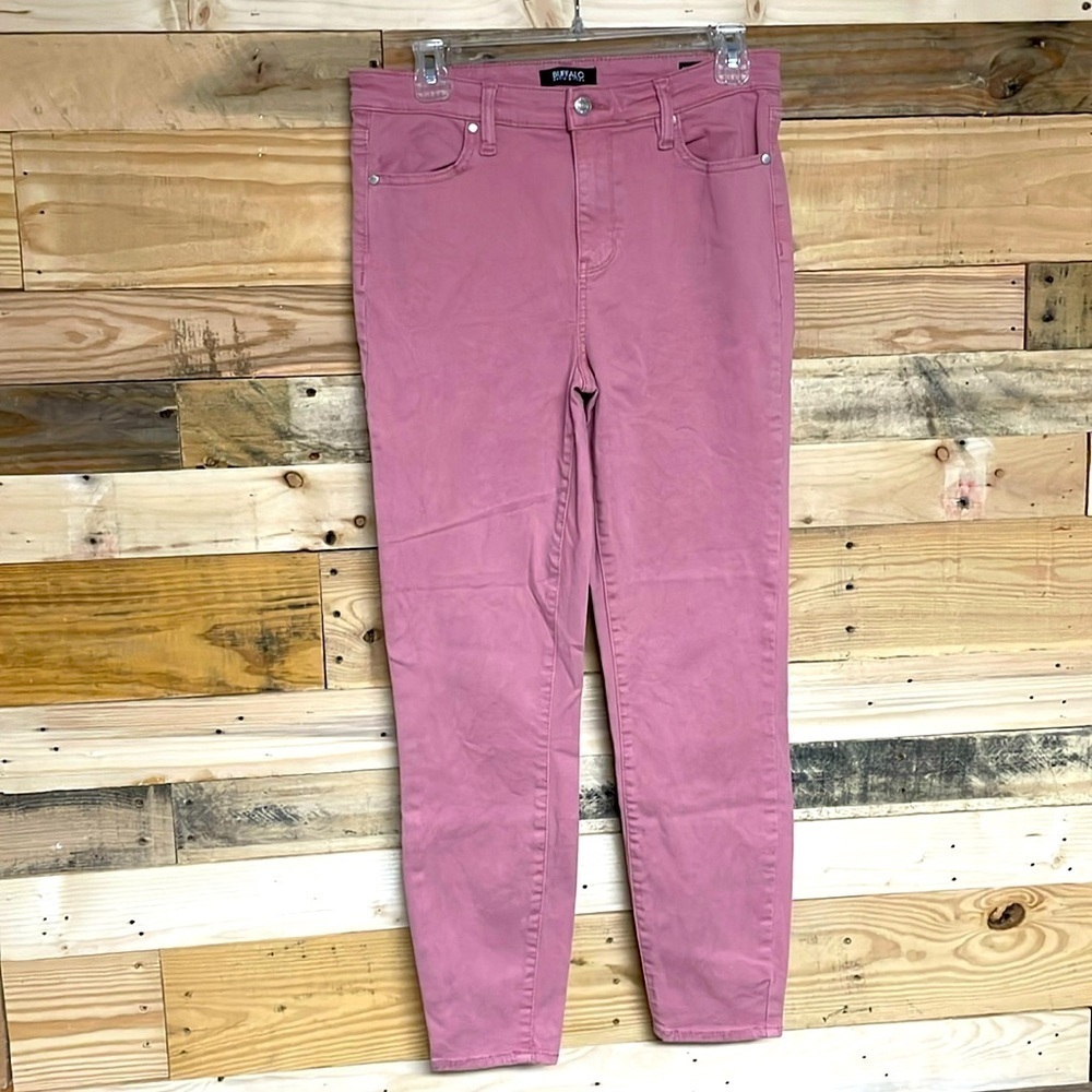 Buffalo David Bitton size 6/28 Havana high-rise soft stretch ankle skinny pants